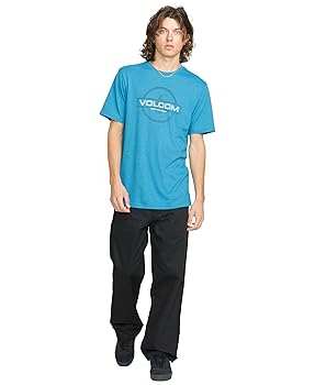 Volcom 青 Tシャツ コットン　ビンテージ　L fre-89220_001.jpg